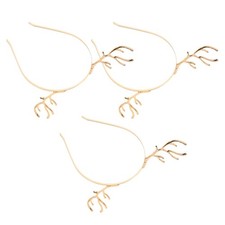 3 Pcs Serre Tete Cerf -tête