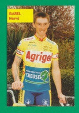 CYCLISME carte cycliste GAREL