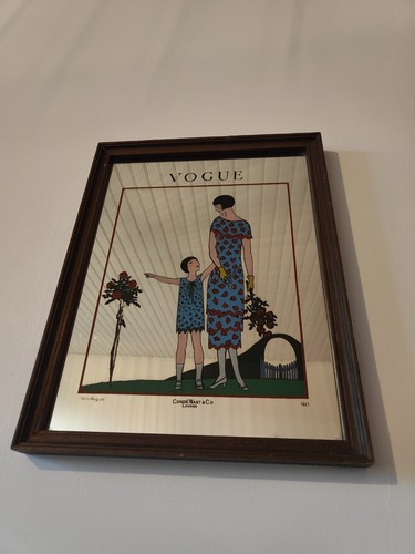 Cadre miroir vintage - , vogue