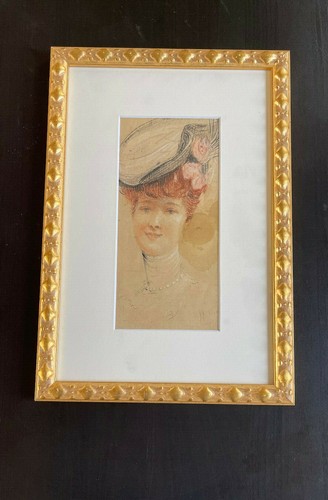 Unique helleu dessin original - helleu,