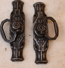 2 Poignées de fenêtre anciennes