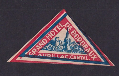 Ancienne petite étiquette