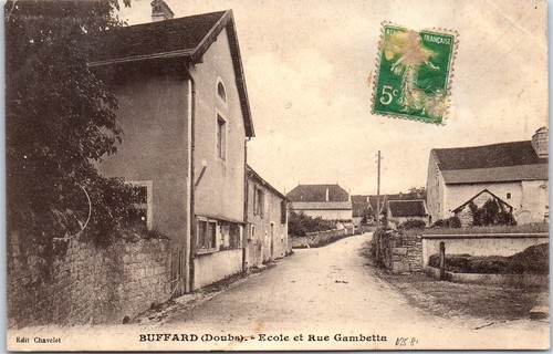 Buffard ecole et la rue - buffard,