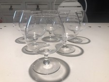 CRISTAL DE SÈVRES 6 GROS VERRES À COGNAC 