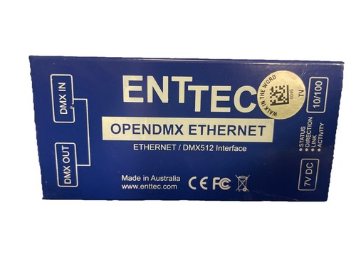 Enttec ode port open - open, dmx