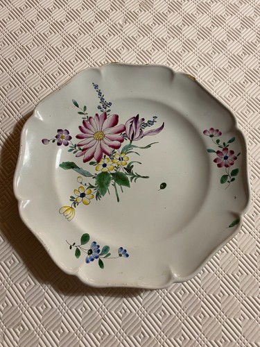 Assiette faïence strasbourg - assiette,