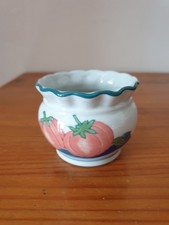 Petit pot vintage en céramique 6x7,5 cm