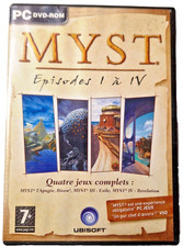 Myst Épisodes I-IV PC DVD-ROM | Ubisoft | L’Apogée Riven Exile Revelation FR