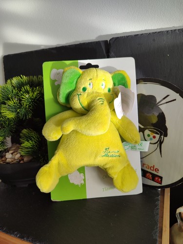 Doudou éléphant tiamo - doudou,