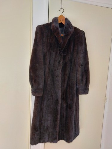 Manteau vison noir neuf - manteau,
