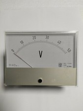 Galvanomètre 0 - 50 Volts analogique Nos                         (CL5/3)(fr) 