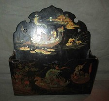 ancien porte courrier carton