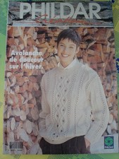CATALOGUE PHILDAR 41 Modèles  Automne/Hiver 1994 N°255 Hommes Femmes  ENZO)LUCCI