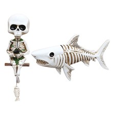  Statue De Poisson Squelette