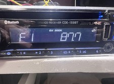 Alpine CDE-133BT CD Player/MP3