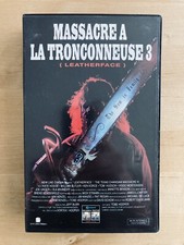 Cassette VHS Massacre à la tronçonneuse 3: Leatherface