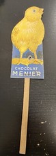 CHOCOLAT MENIER  NOISIEL RARE OISEAU PUBLICITAIRE  SIFFLEUR RIALTA DE 1930