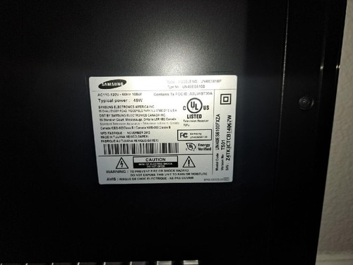 Samsung television un40es6100 - samsung,