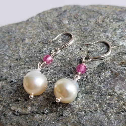 Boucles oreilles perles - d'oreilles,