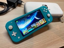 ✨ Switch Lite Turquoise 128Go pucée + Chargeur + Housse ✨