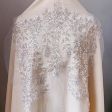 1X Dentelle Applique Fleur