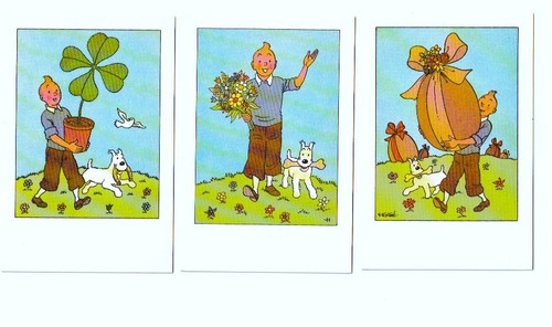 Série cartes postales - de,