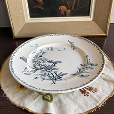 Plat faïence lunéville - en, de