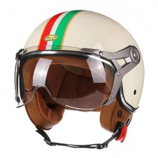 Casque moto rétro - casque,