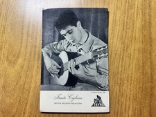 Carte Postale Photographie Chanteur FAUSTO CIGLIANO Non Voyagee DB