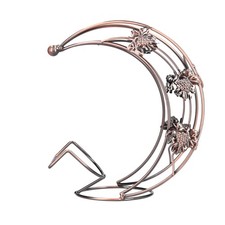 Porte-vin En Fil De Métal Porte-bouteille Unique Autoportant En Fer Forgé FR