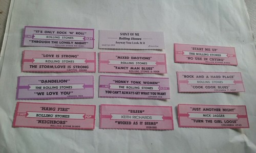 Lot rolling stones 11 - rolling,