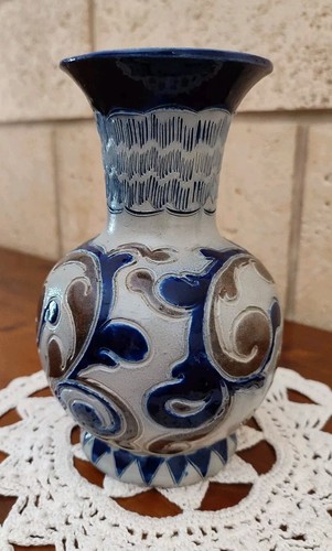 Vase poterie alsacien grès - vase,