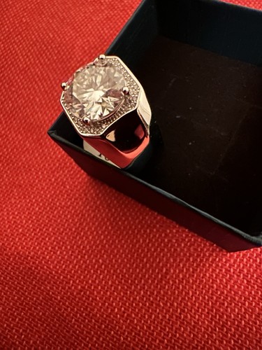 Superbe bague argent sertie - bague,