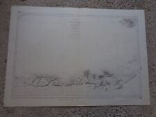 CARTE MARINE / Côte d'Algérie D'Alger à la frontière de la Tunisie  SHOM