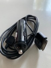 chargeur voiture allume cigare pour APPLE IPHONE 4 4S NOIR