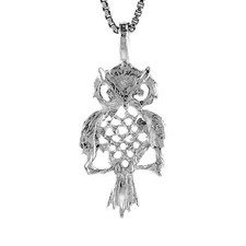 Pendentif / Charme Hibou En