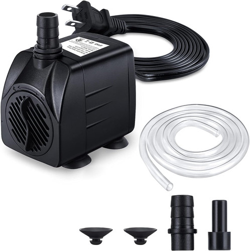 Fountain pump 160gph 10w - fountain, pump,