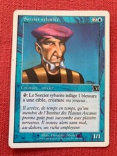 Carte Magic MTG 6ème édition (6ED) - Sorcier sybarite FR EX