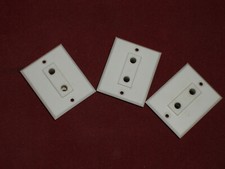 Lot de 3 Prises deux pôles