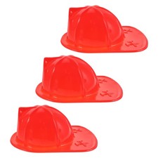  Lot de 3 casques de pompier