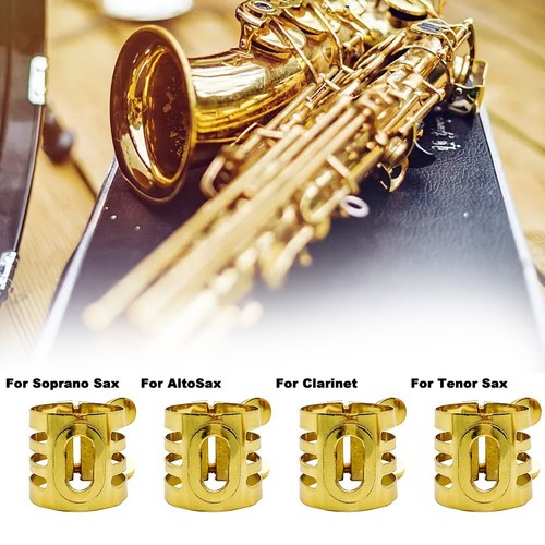 Ligature saxophone métal