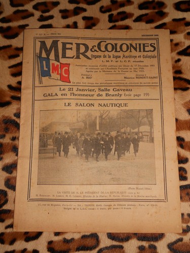 Revue mer colonies ligue - -,