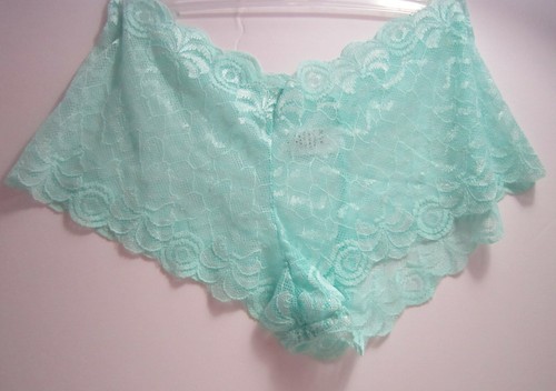 Lace cheeky panty color sky - lace, panty,