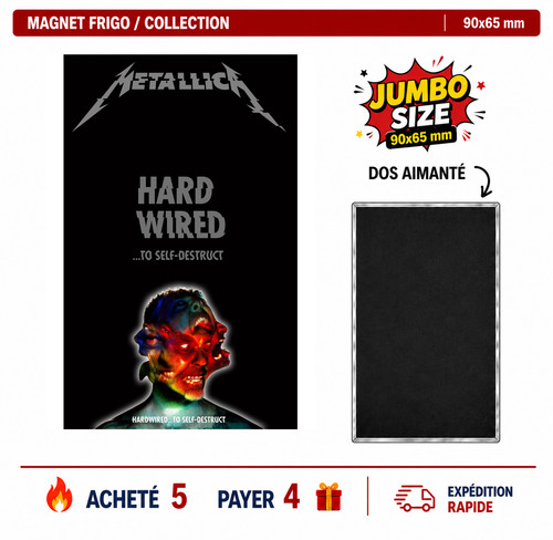 Magnet frigo metallica - magnet, v3
