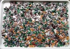 lot petits soldats plastique