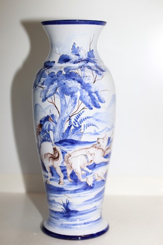 Grand vase faïence de - grand,