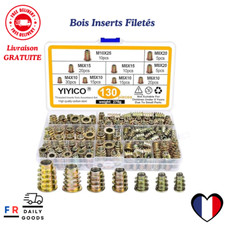 YIYICO Insert Fileté Bois