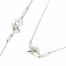 Collier et Bracelet étoile Thierry Mugler Plaqué argent zirconium. 159,00€ NEUF