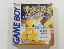 POKEMON VERSION JAUNE NINTENDO GAMEBOY (GB) NFRA (SANS NOTICE - WITHOUT MANUAL)