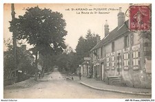 ANPP8-0578-58 - ST-AMAND-EN-PUISAYE - nièvre - la route de st-sauveur